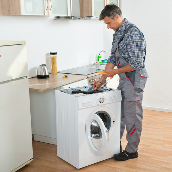 can you walk me through the steps of troubleshooting my washer issue in East Parsonsfield Maine